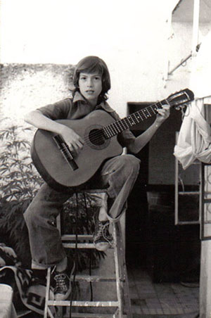 Juan Antonio en Guadalajara, México, 1978